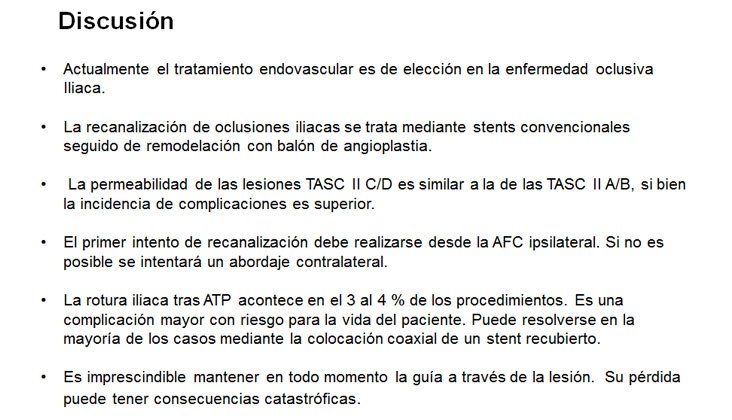 Rotura yatrógena de arteria Iliaca – Tratamiento con Stent recubierto — diapositiva 13